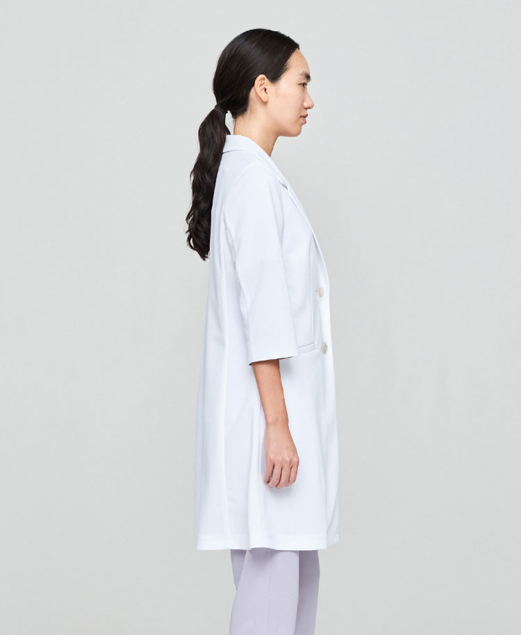 レディース白衣:サマーコート・クールテックプルーフ