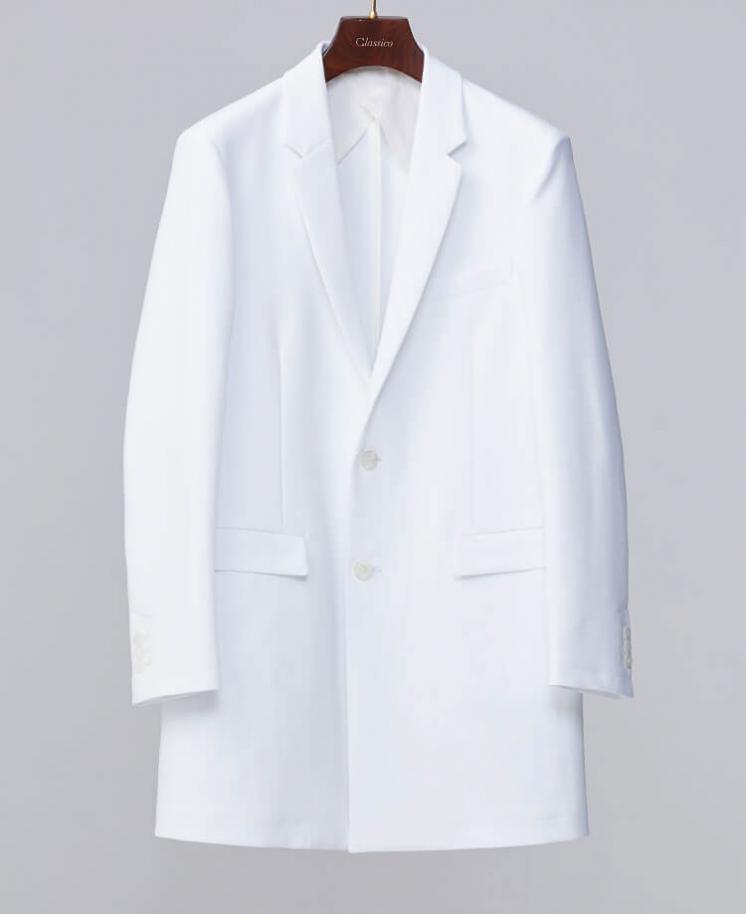 メンズ白衣:アーバンショートコート(2023年モデル)