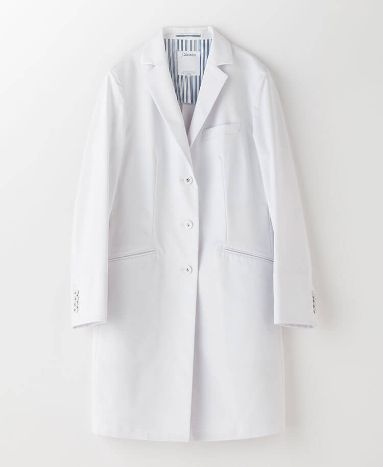 レディース白衣:ヌードフィットドクターコート | 白