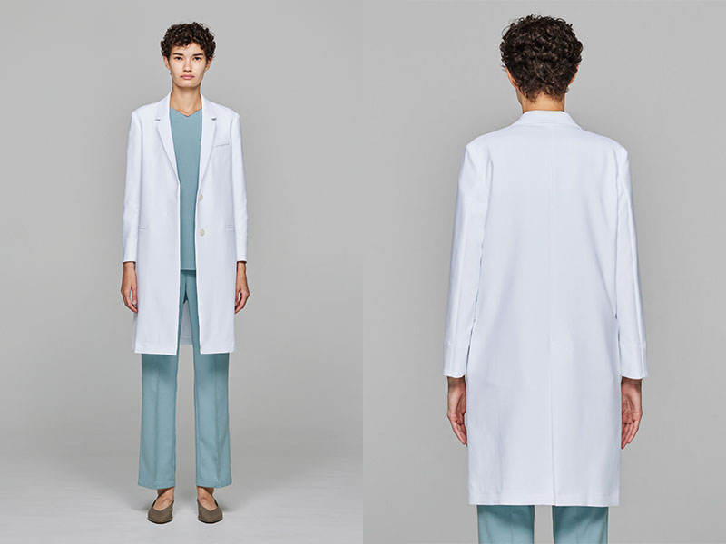 高機能とデザイン性で女性医師や歯科医師にも人気のレディース白衣:アーバンLABコート