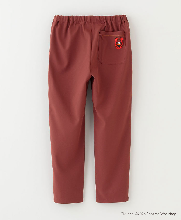 Scrub Canvas Club:SESAME STREETスクラブパンツ(男女兼用)