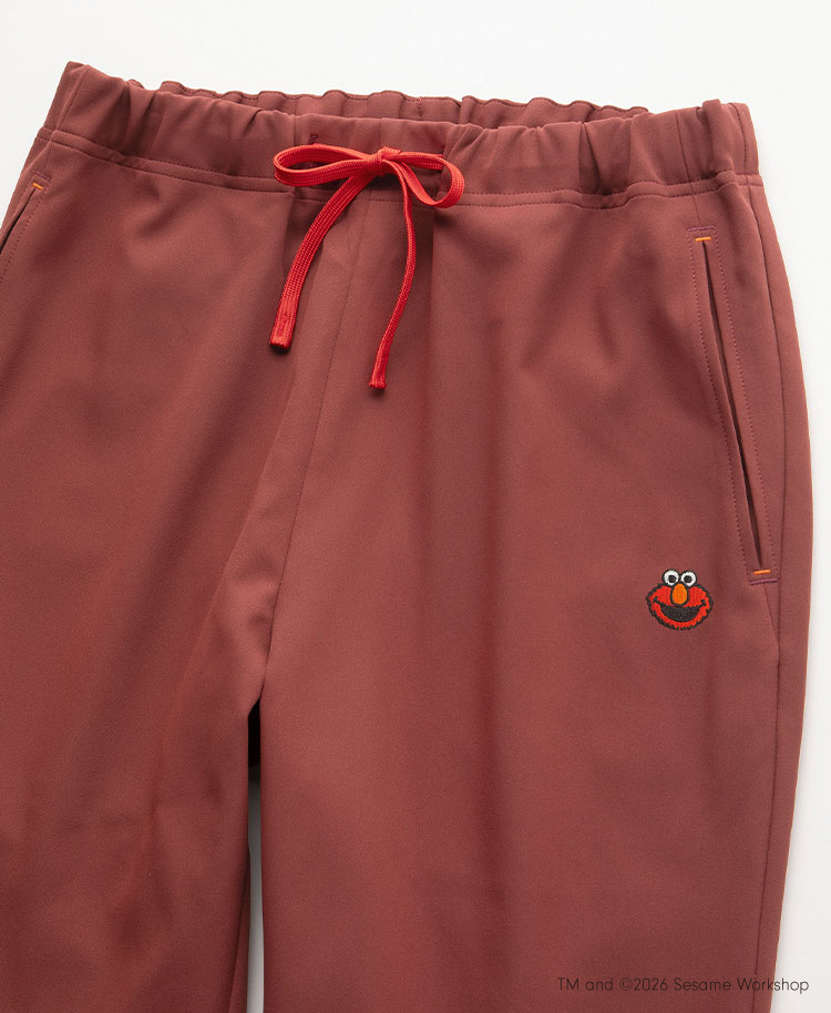Scrub Canvas Club:SESAME STREETスクラブパンツ(男女兼用)
