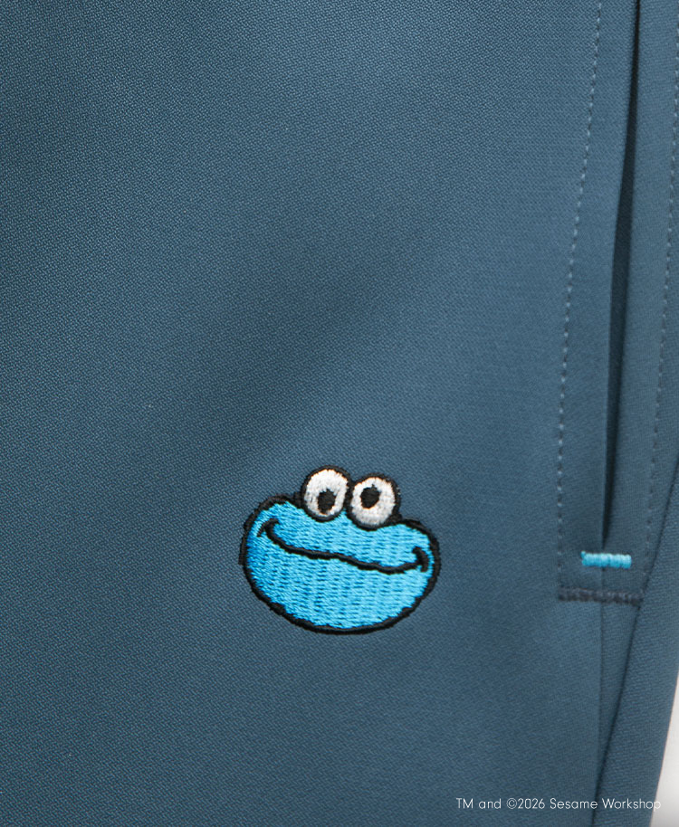 Scrub Canvas Club:SESAME STREETスクラブパンツ(男女兼用)