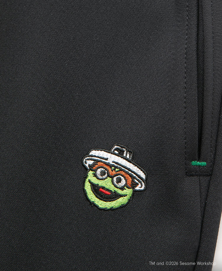 Scrub Canvas Club:SESAME STREETスクラブパンツ(男女兼用)