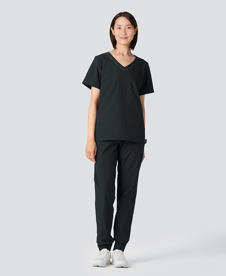 レディース:プルオーバースクラブトップス・MOVE