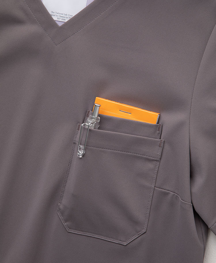 レディース:ロールアップスクラブトップス・FREE