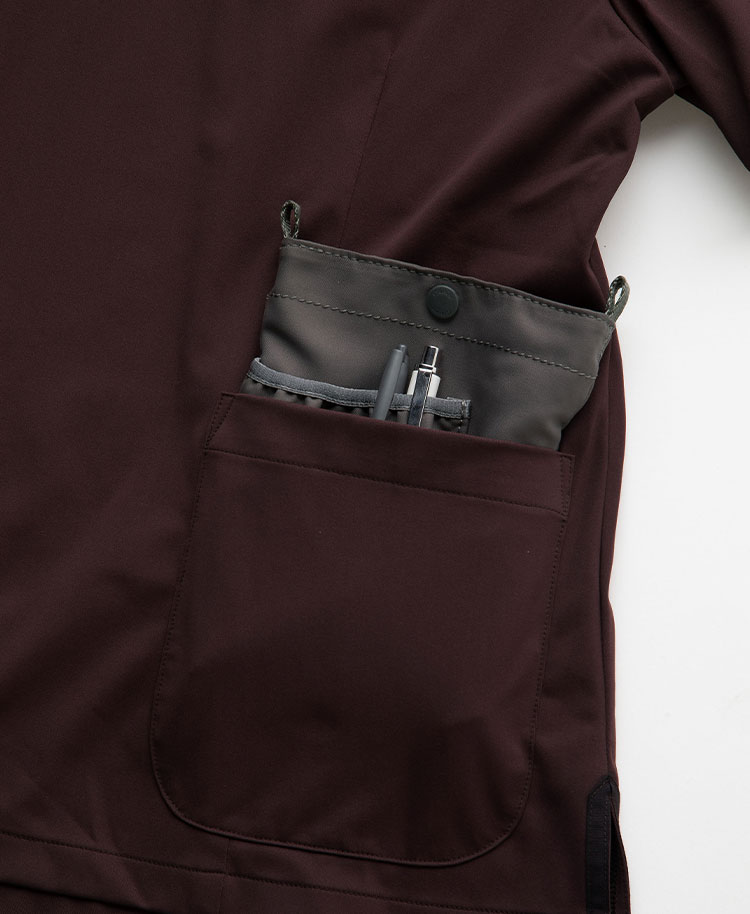 レディース:スクラブトップス・FREE