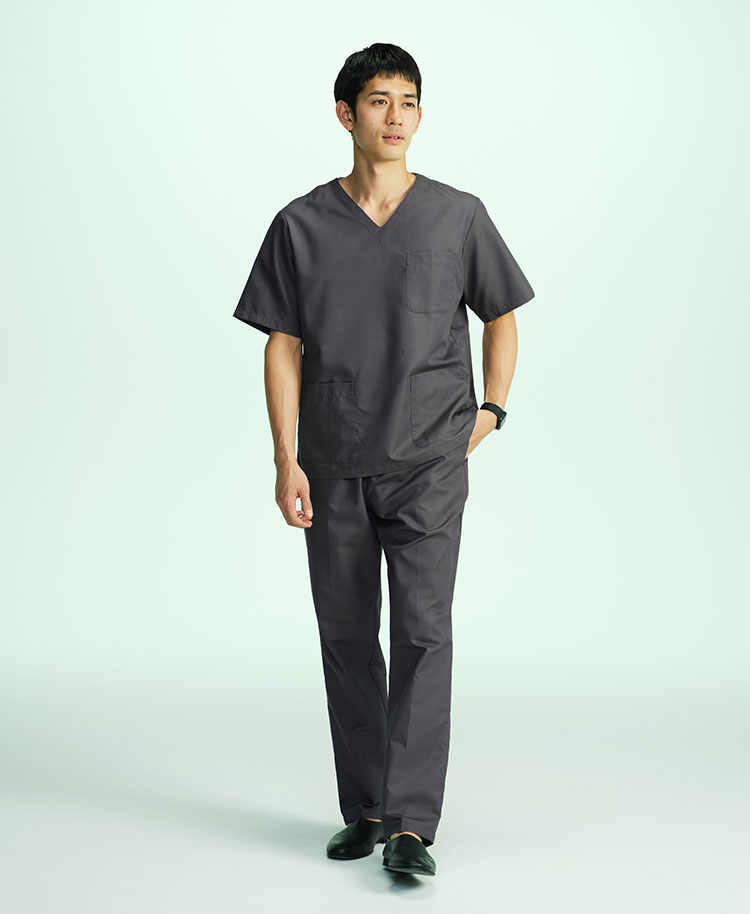 メンズ:デオスクラブパンツ チャコールグレー