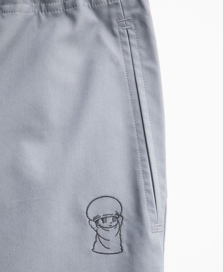 Scrub Canvas Club:ブラック・ジャックスクラブパンツ(男女兼用)