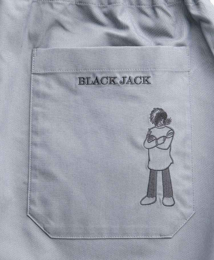Scrub Canvas Club:ブラック・ジャックスクラブパンツ(男女兼用)