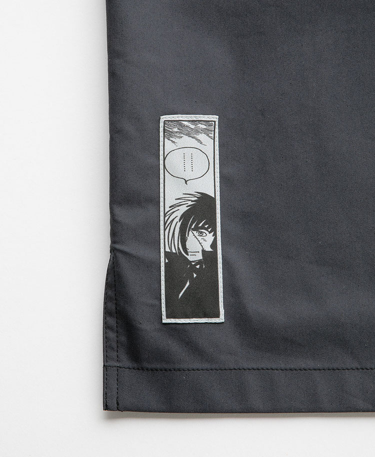 Scrub Canvas Club:ブラック・ジャックスクラブトップス(男女兼用)