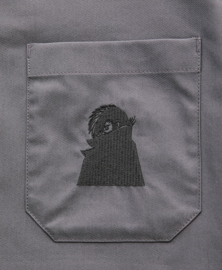 Scrub Canvas Club:ブラック・ジャックスクラブトップス(男女兼用)