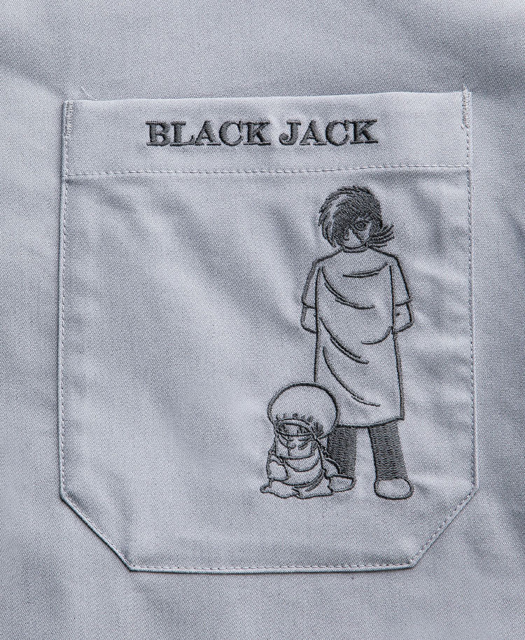 Scrub Canvas Club:ブラック・ジャックスクラブトップス(男女兼用)