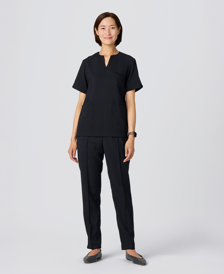 レディース:スクラブパンツ・TRO ディープネイビー