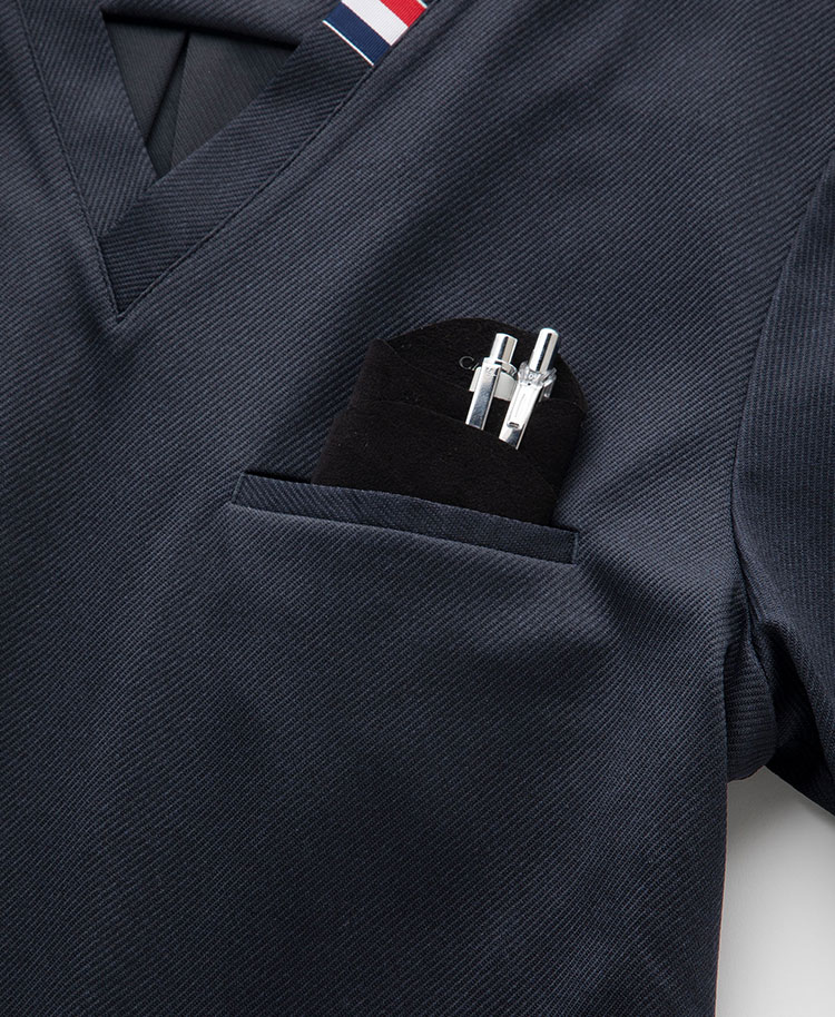 メンズ:スクラブトップス・DECO