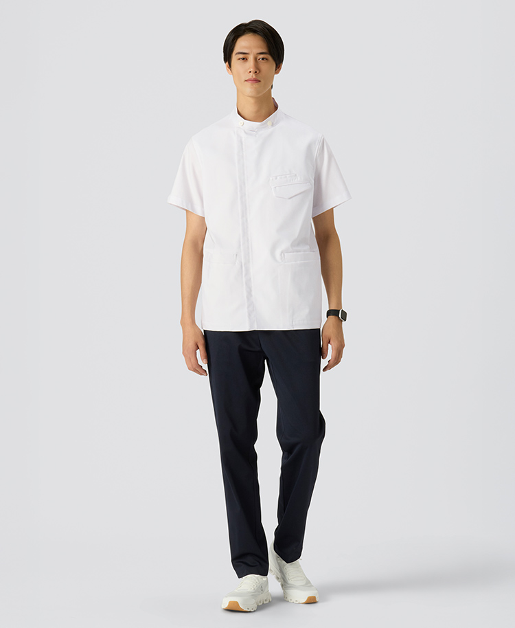 メンズ白衣:クラシコジップケーシー