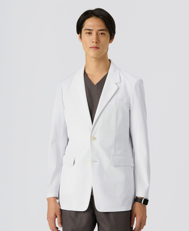 メンズ白衣:ライトジャージージャケット