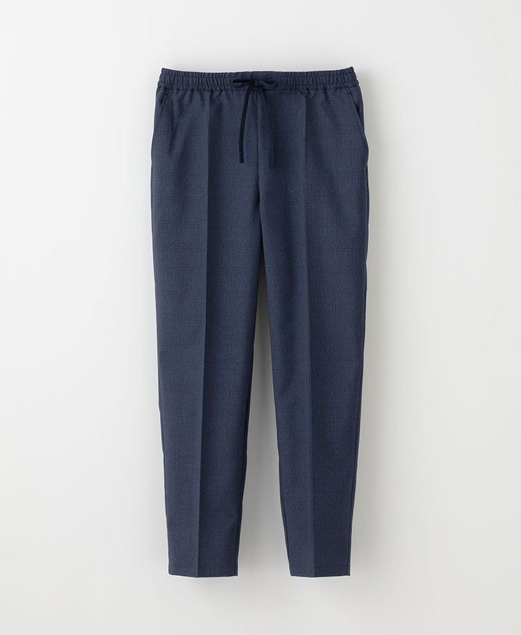 メンズ:グレンチェックスクラブパンツ ネイビー