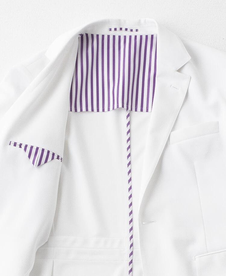 メンズ白衣:ショートスリーブコート・クールテック(2022年モデル)