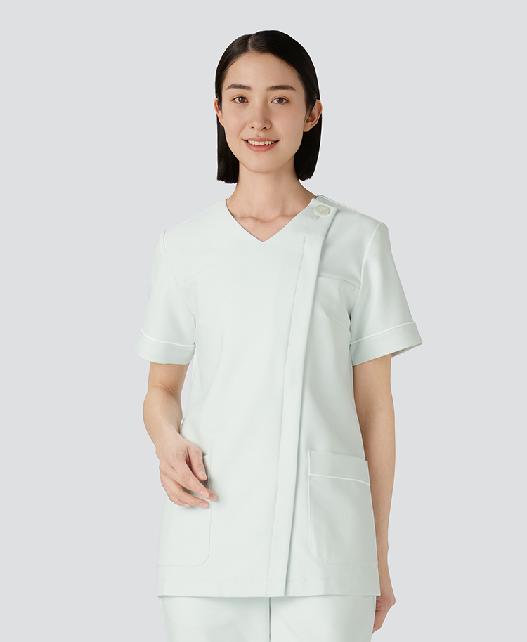 ジェラート ピケ&クラシコ:パイピングスクラブトップス/