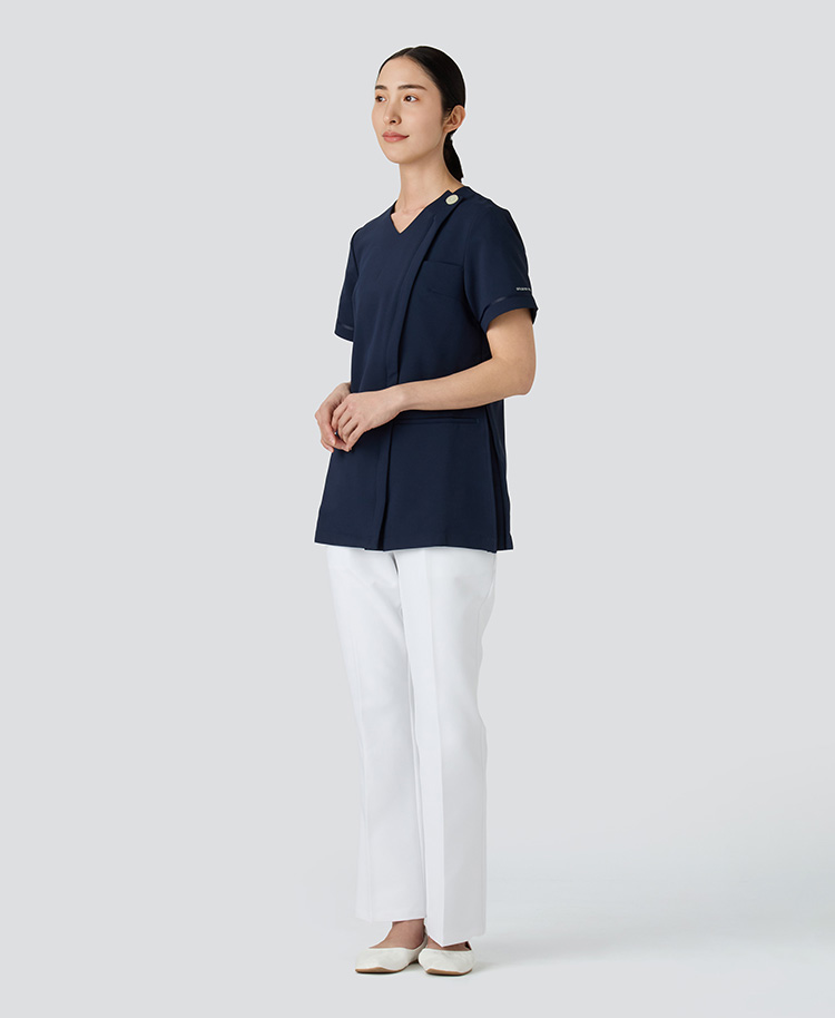 ジェラート ピケ&クラシコ:プリーツスクラブトップス