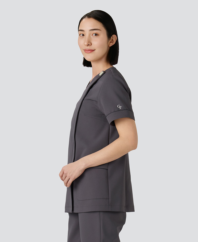 ジェラート ピケ&クラシコ:パイピングスクラブトップス