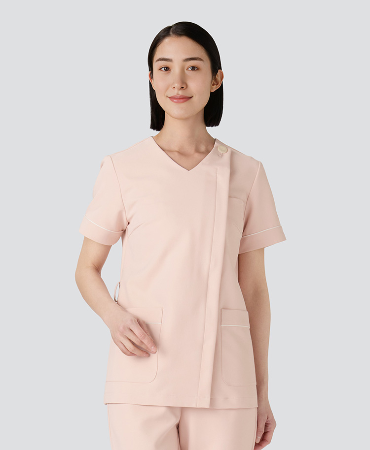 ジェラート ピケ&クラシコ:パイピングスクラブトップス/