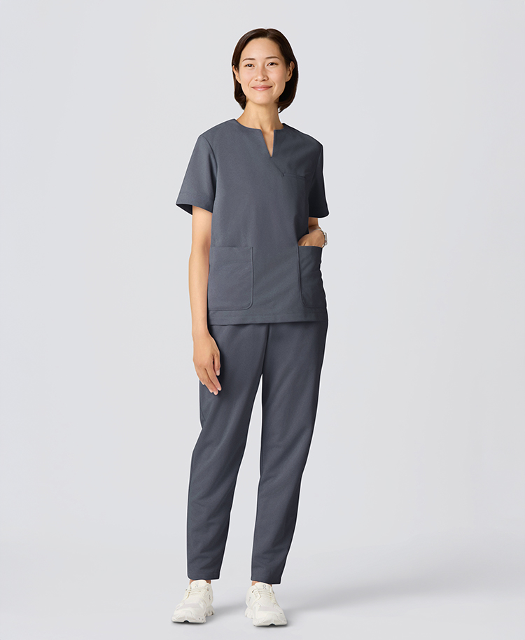 レディース:スクラブパンツ・クールテック/