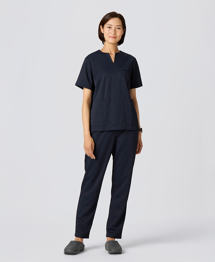 レディース:スクラブパンツ・クールテック/