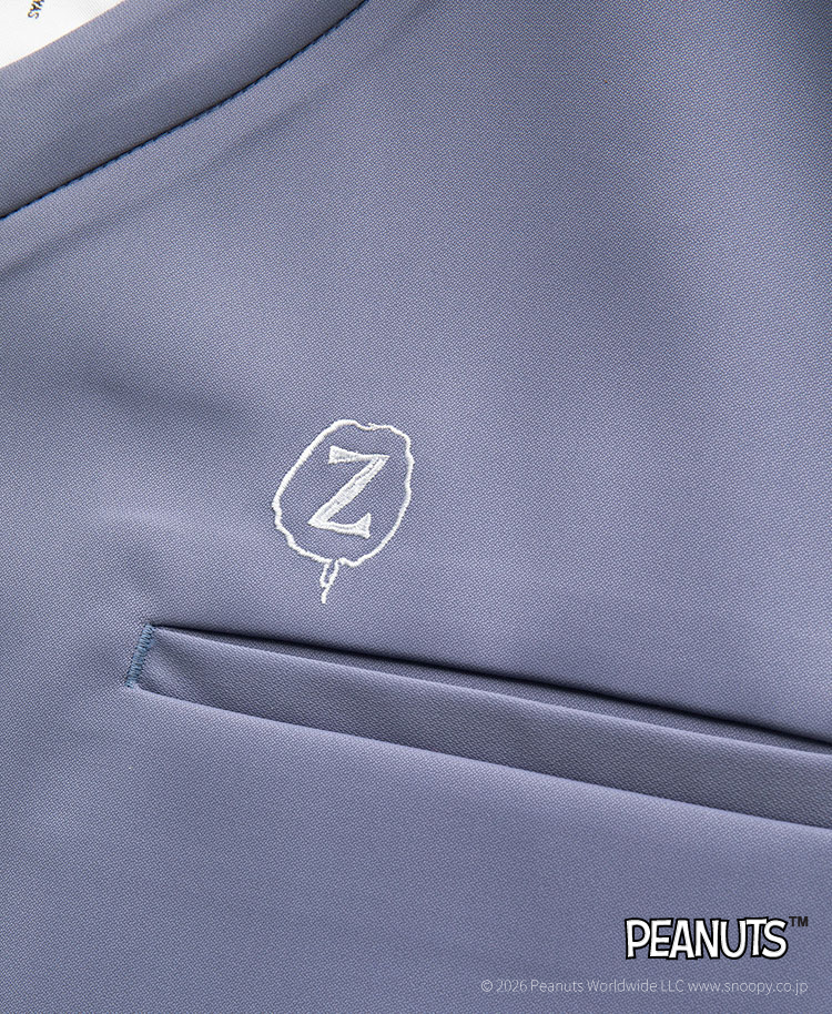 Scrub Canvas Club:PEANUTSスクラブトップス(男女兼用)