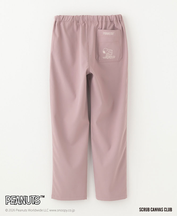 Scrub Canvas Club:PEANUTSスクラブパンツ(男女兼用)/
