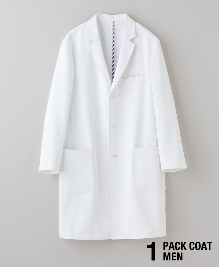 メンズ白衣:PACKリラックスフィットテーラードコート/