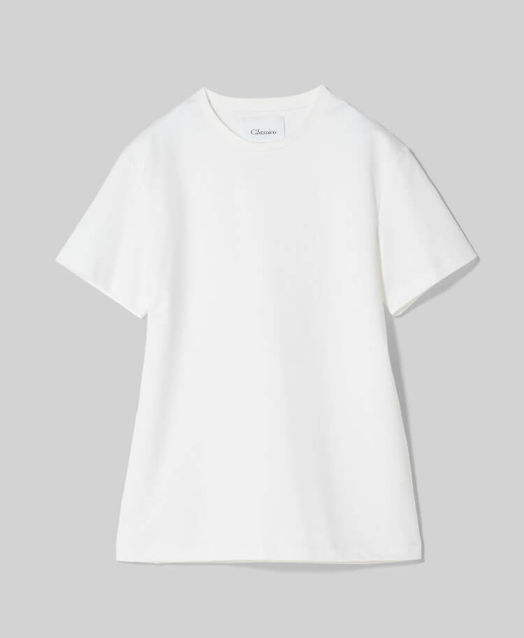 マイウェア:LUXE・Short Sleeve Tシャツ | ホワイト