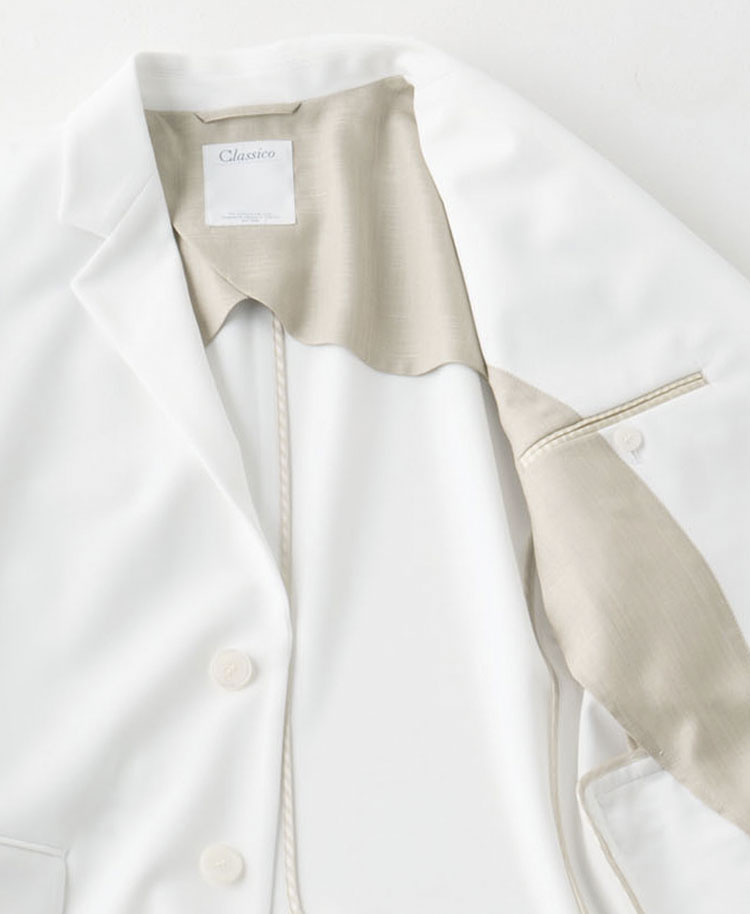メンズ白衣:ショートコート・クールテックプルーフ