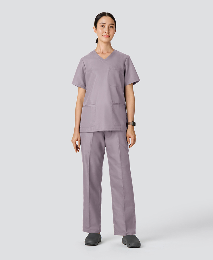 レディース:デオスクラブパンツ パープルグレー