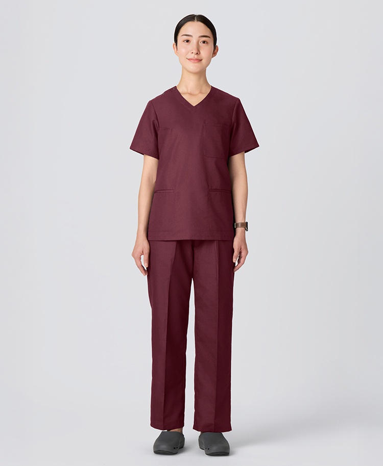 レディース:デオスクラブパンツ ボルドー