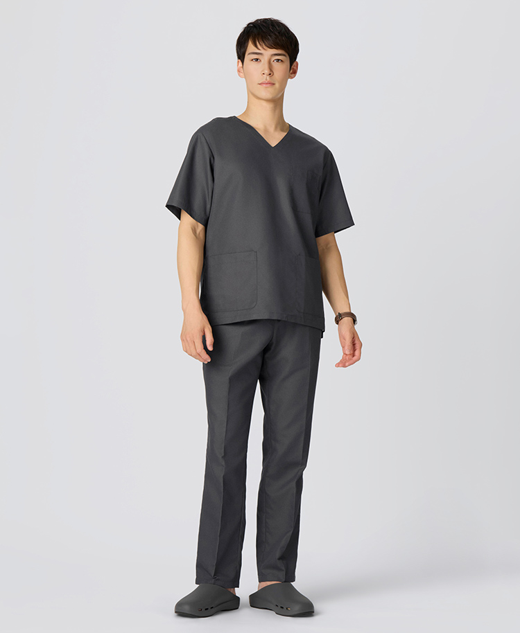 メンズ:デオスクラブパンツ チャコールグレー