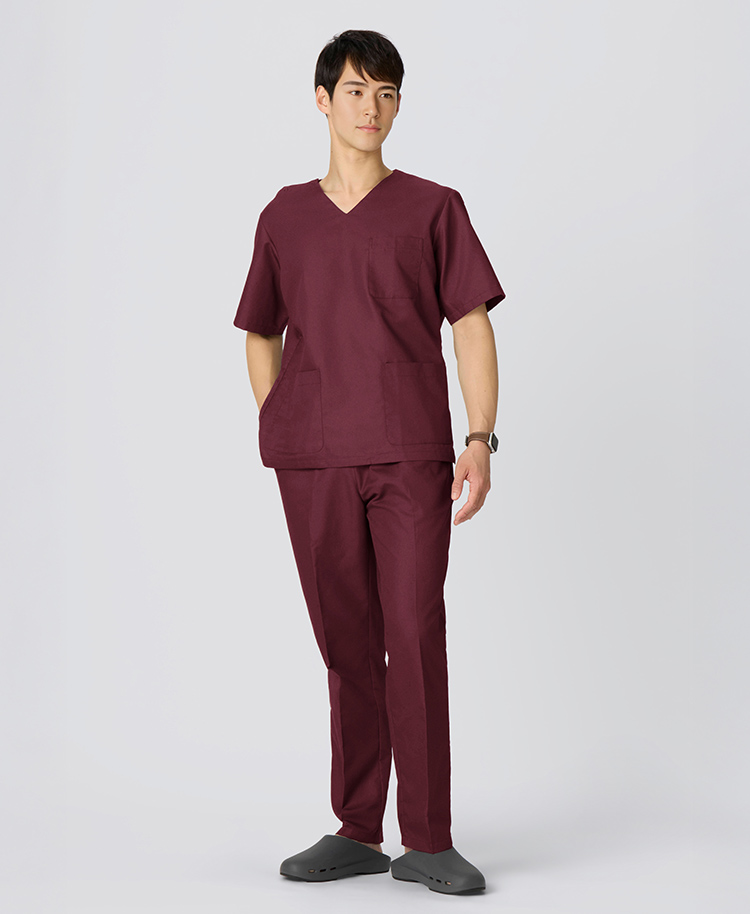 メンズ:デオスクラブパンツ ボルドー