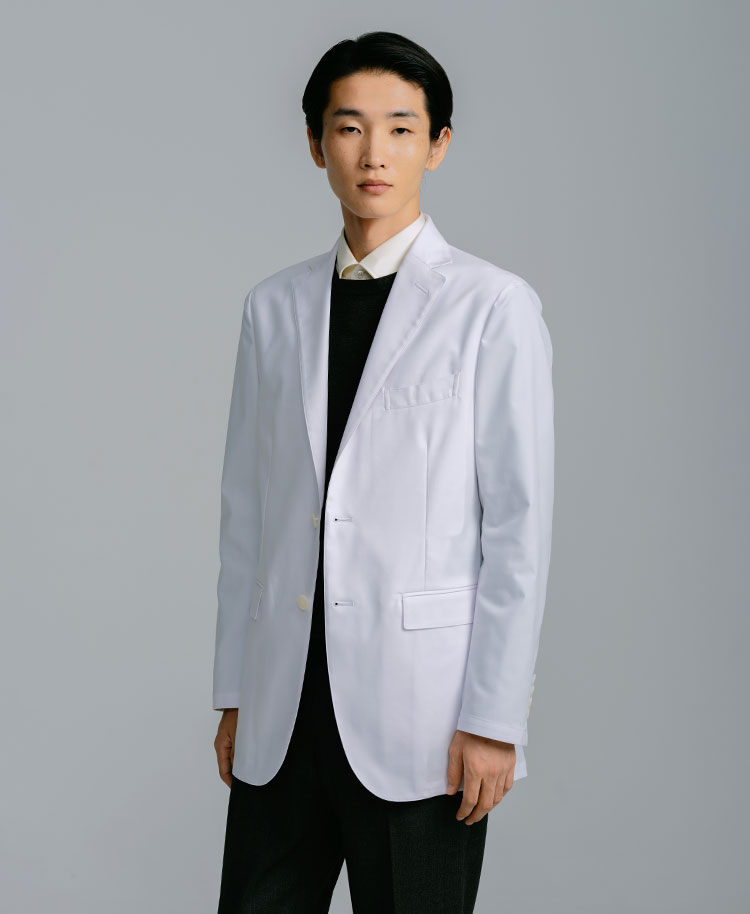 メンズ白衣:クラシコテーラードジャケット/
