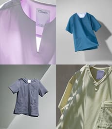 【これからの季節に】暑い日こそ、着たくなるスクラブ特集