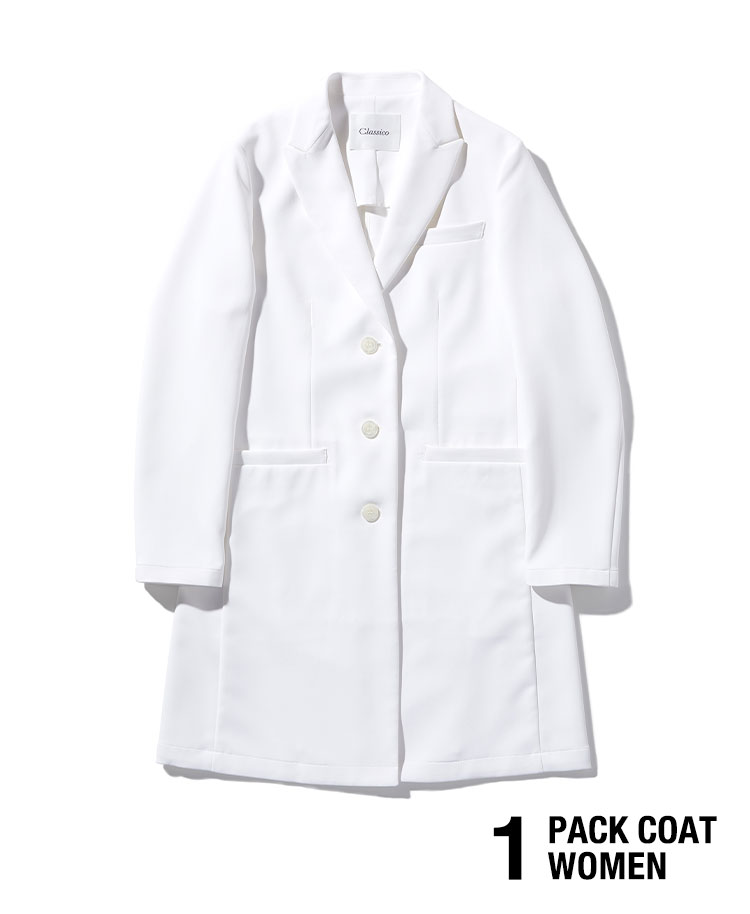 レディース白衣:PACKテーラードコート | 白
