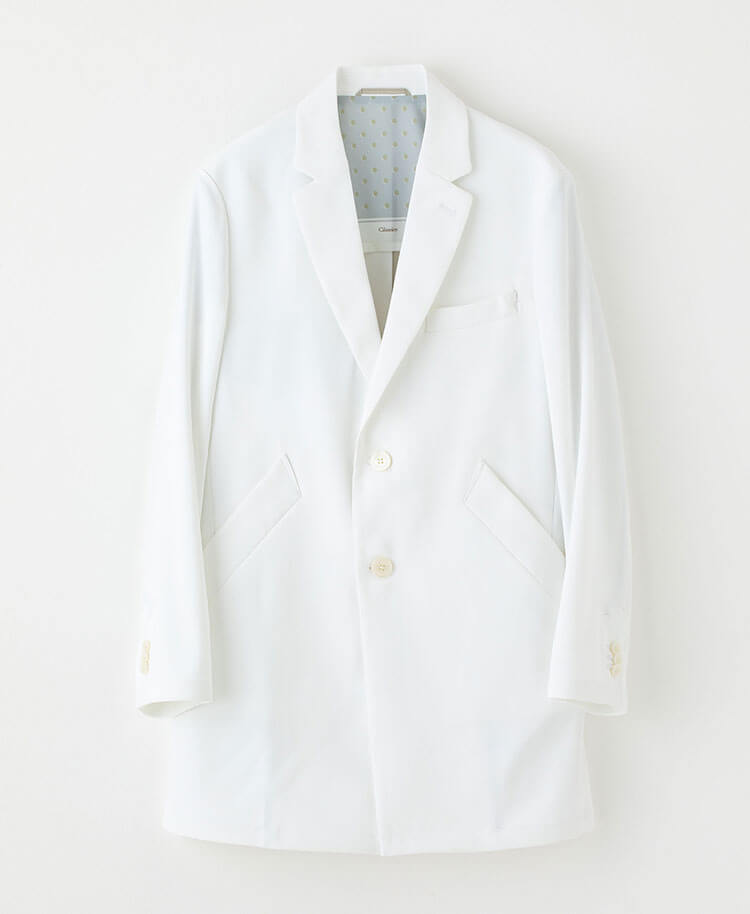 メンズ白衣:ライトショートコート | 白