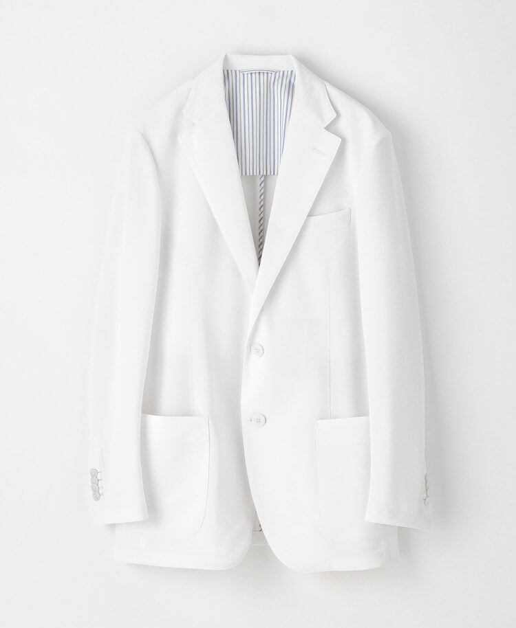 メンズ白衣:テーラードジャケット・クールテック(2021年モデル) | 白
