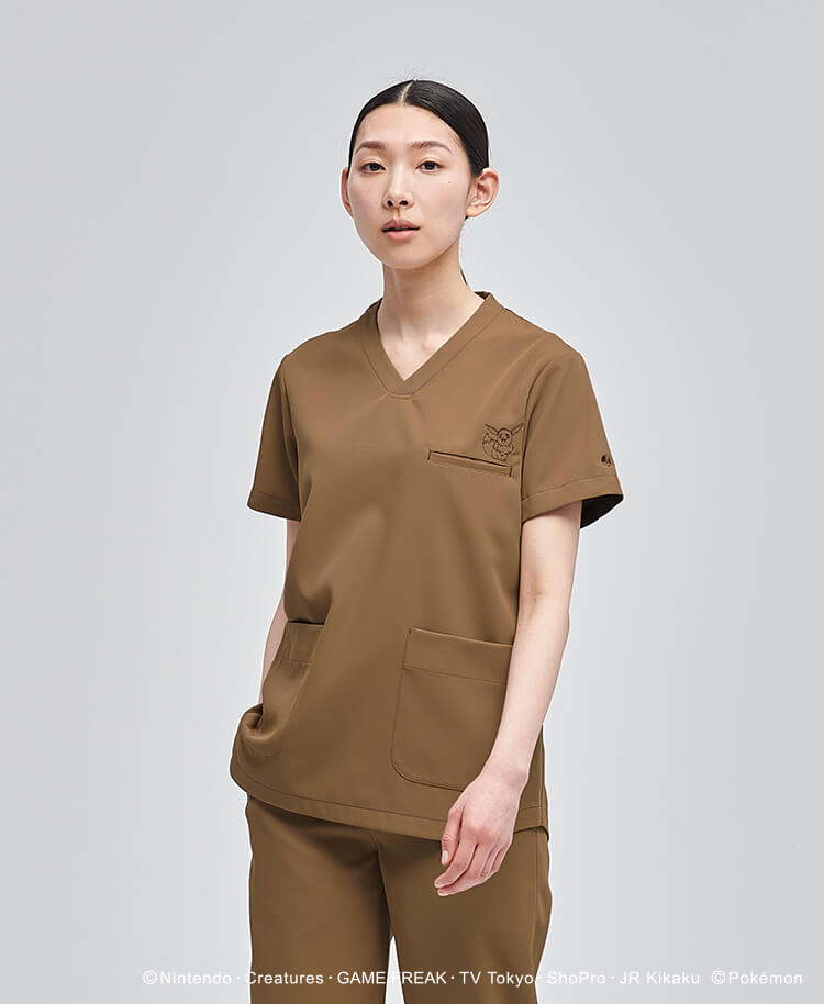 ポケモンスクラブトップス 男女兼用 おしゃれ白衣のクラシコ公式通販