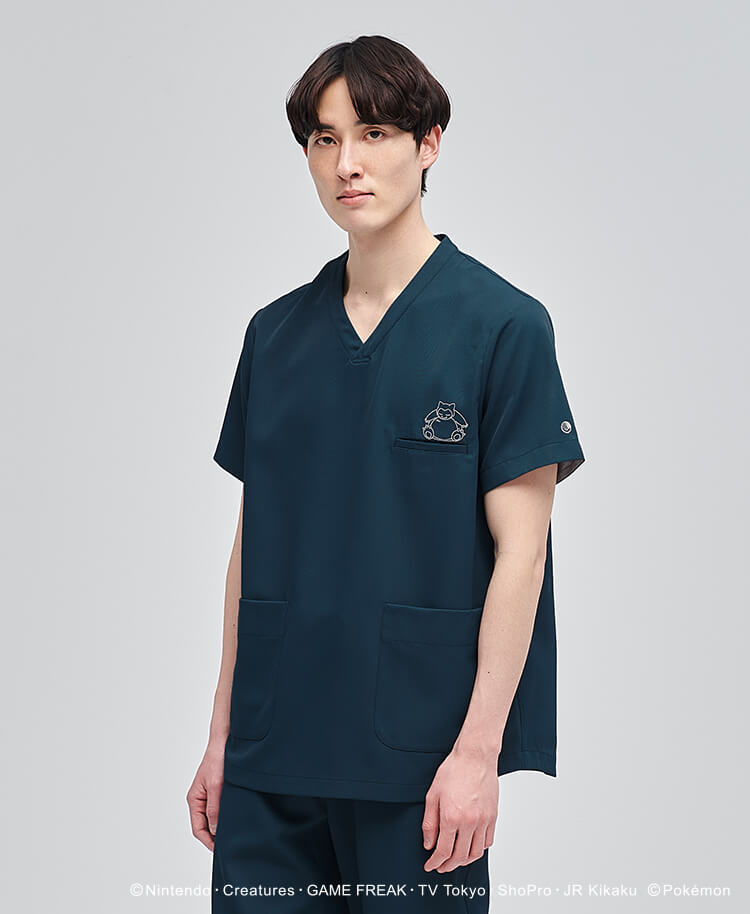 新品クラシコ ポケモンスクラブ上下セット カビゴン