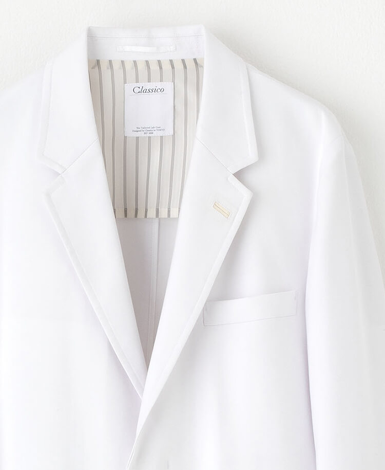 メンズ白衣 スーピマコットン100コート おしゃれ白衣のクラシコ公式通販 メンズ白衣 スーピマコットン100コート おしゃれ白衣のクラシコ公式通販