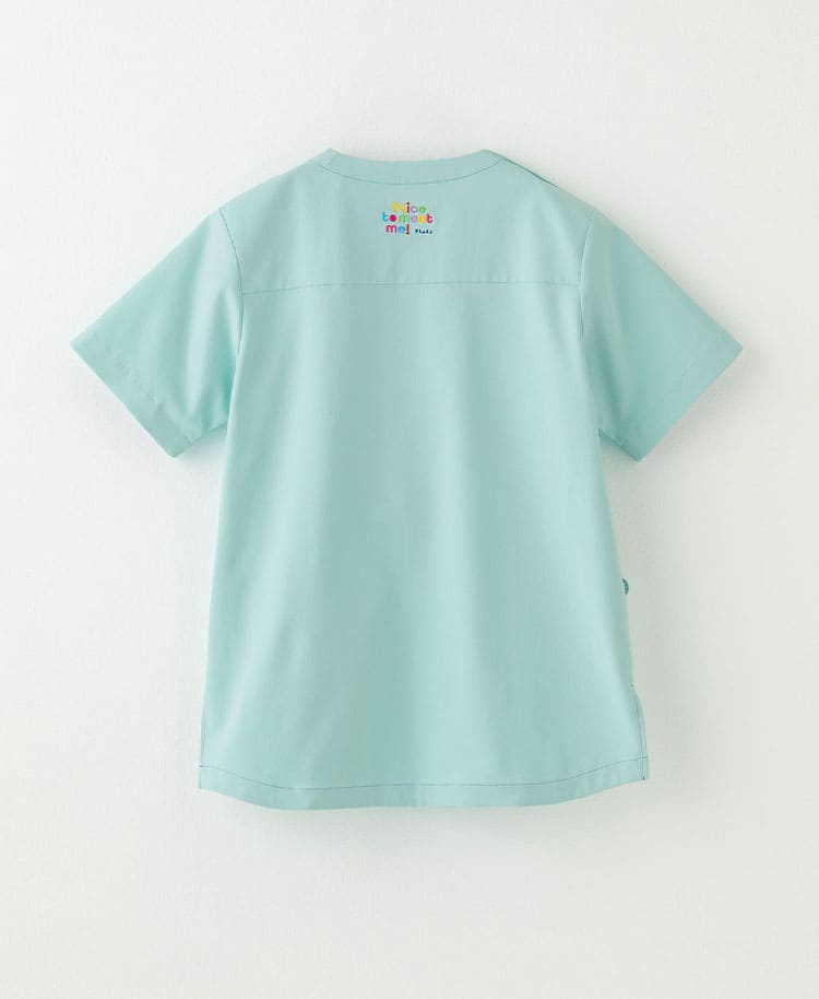 Scrub Canvas Club:Nice to meet me!スクラブトップス