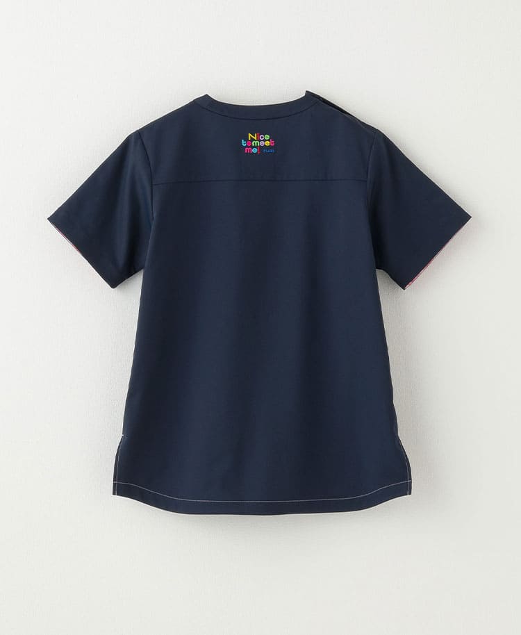 Scrub Canvas Club:Nice to meet me!スクラブトップス