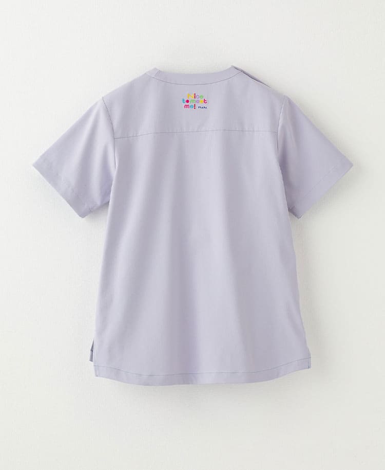 Scrub Canvas Club:Nice to meet me!スクラブトップス