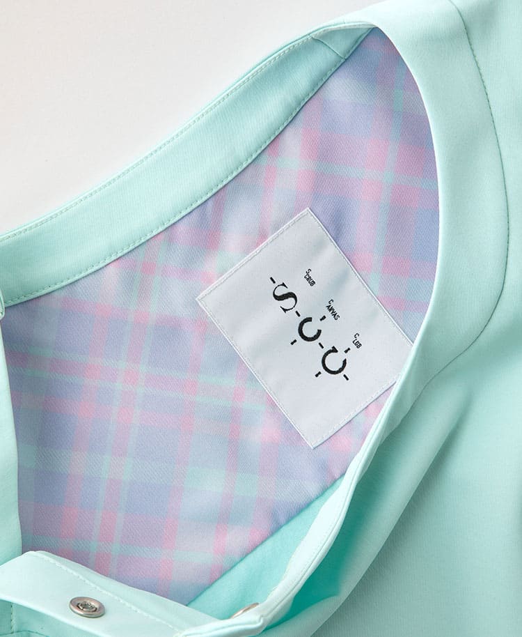 Scrub Canvas Club:Nice to meet me!スクラブトップス